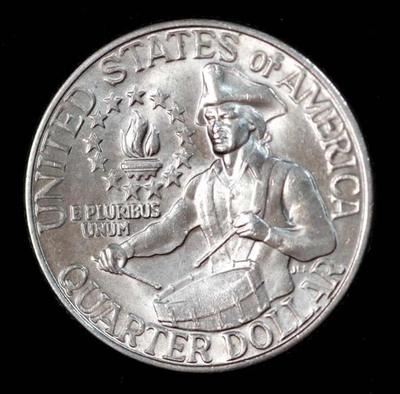 Монета США 25 центов 1976 р. "200 років незалежності США"