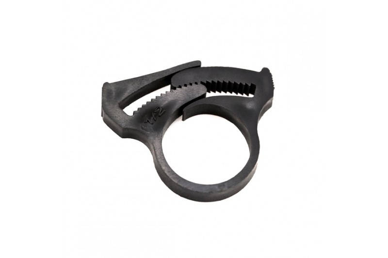 

Кольцо зажимное для трубки 16 мм SR-0116 упаковка 100 штук, Черный