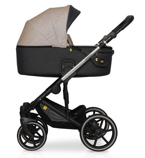 Коляска універсальна 2 в 1 Expander Exeo 04 Mocca (Експандер Эксео, Польща), фото 1