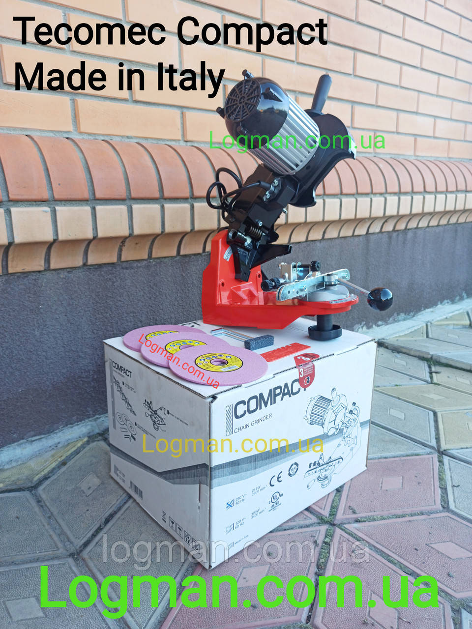 Верстат заточувальний TECOMEC Compact (11359004) (11359004) Зроблено в Італії