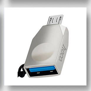 Перехідник OTG Micro - USB - Hoco UA10