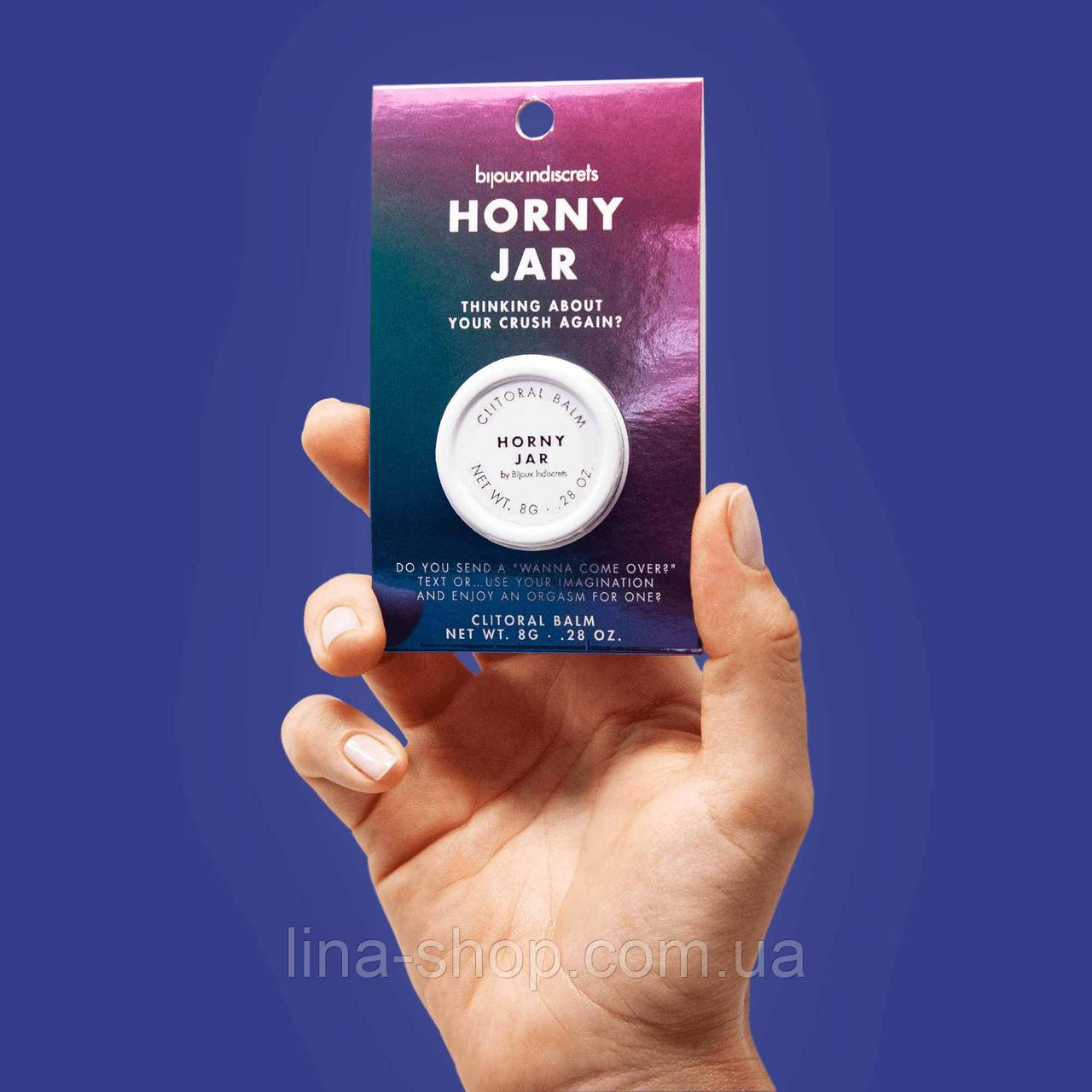 Бальзам для клітора Clitherapy: HORNY JAR аромат сандалу Bijoux Indiscrets (Іспанія)