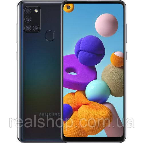 Samsung Galaxy A21s 3/32 GB Black Гарантія 12 місяців! SM-A217FZKNSEK