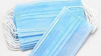 Медичні маски тришарові 50 шт в упаковці