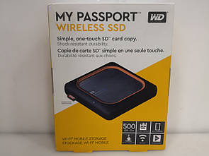 Зовнішній жорсткий диск My Passport Wireless SSD 500GB WD (WDBAMJ5000AGY-NESN)