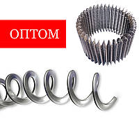 ОПТ. Гнучкий шнек Ø 60,5 мм гартована Спіраль еластична для подачі пелет та інших сипучих