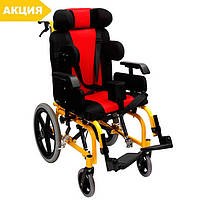 Детская инвалидная кресло коляска Heaco Golfi-16C для детей с ДЦП подростков