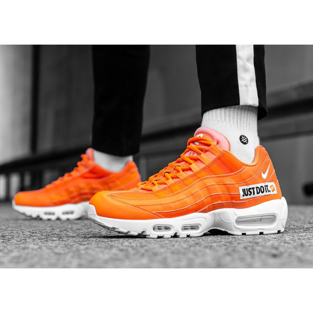 Nike 95 just do it orange best sale