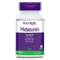 Натуральная добавка Natrol Melatonin 3 mg, 60 таблеток