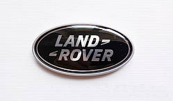 Емблема Land Rover чорна на кришку багажника