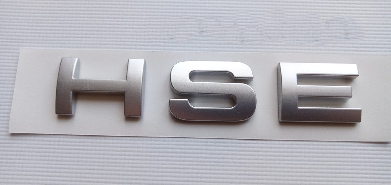 Напис HSE на кришку багажника