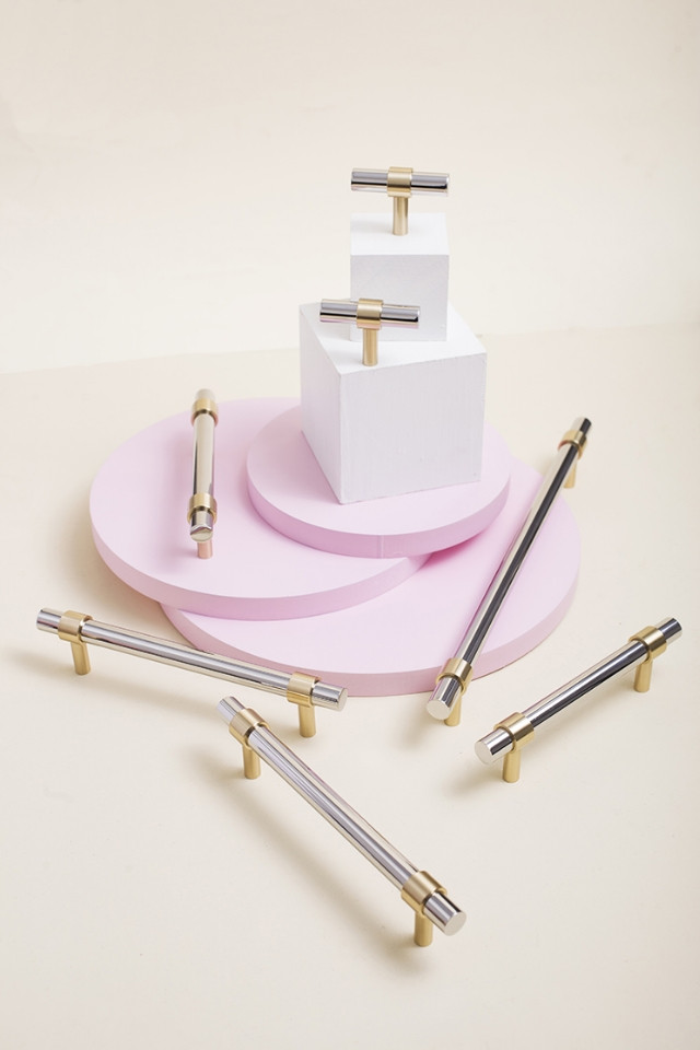 Розміри ручки рейлінга для меблів