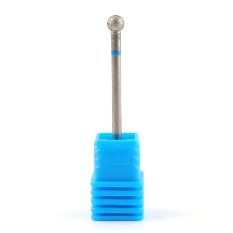 Насадка алмазна куля Діаметром 4.5 мм (синя насічка), фото 1