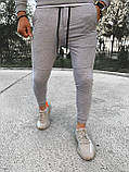 Чоловічий спортивний костюм M478 сірий, фото 10