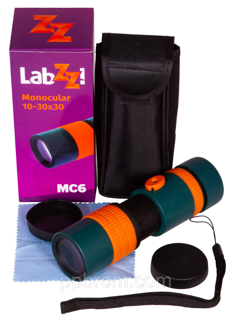 Монокуляр Levenhuk LabZZ MC6 Увеличение: 10 - 30x. Диаметр объектива: 30 мм