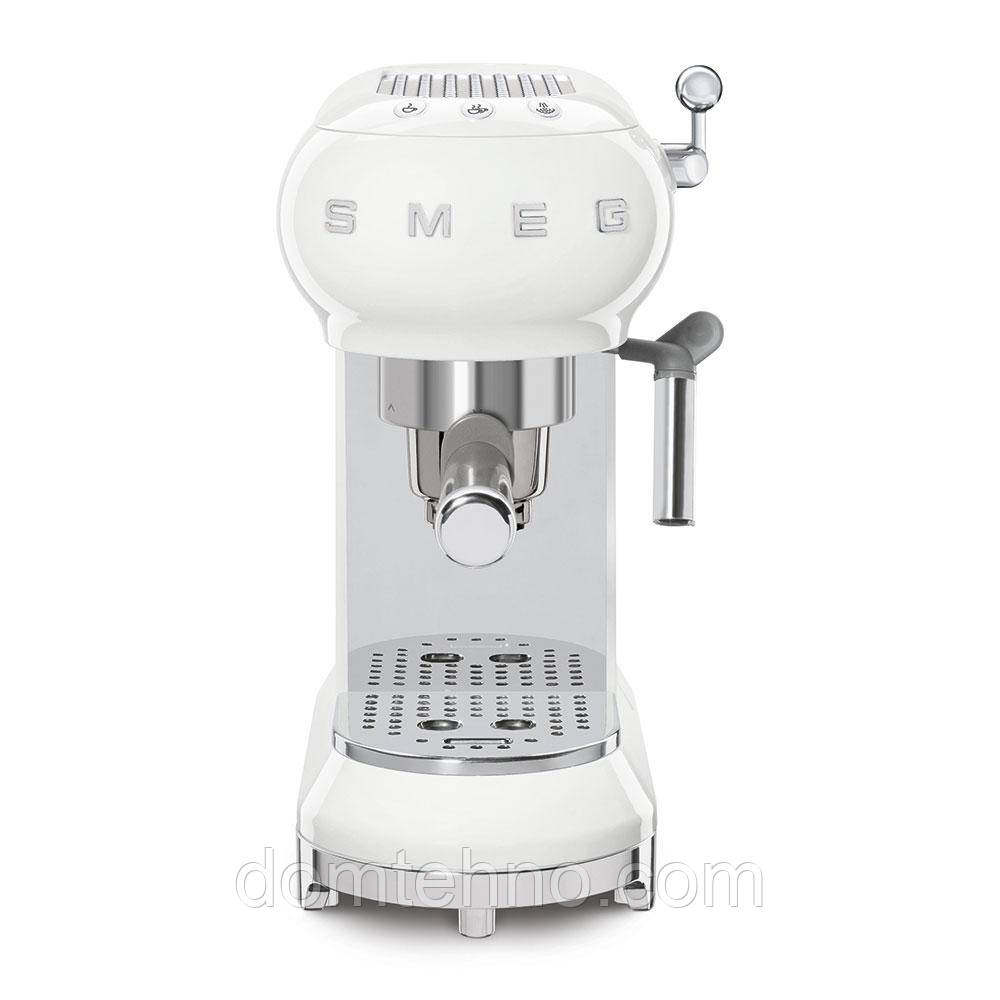 Ріжкова кавоварка еспресо SMEG ECF01WHEU