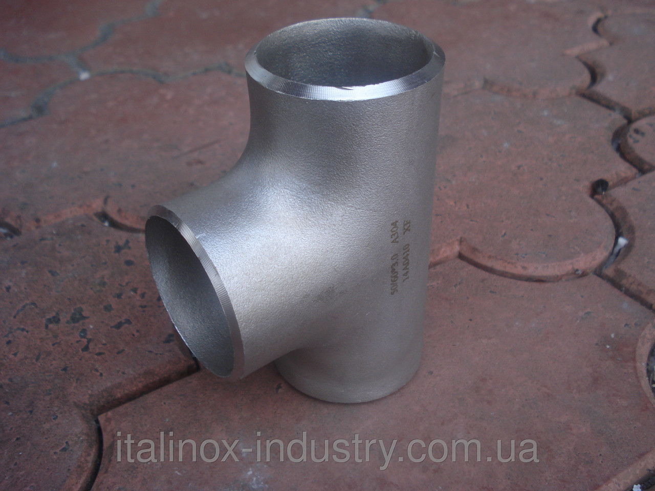 Нержавіючий трійник 04Х18Н10 57х2,0, фото 1