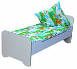 Ліжко дитяче з заокругленими бильцями, без матрацу, фото 4