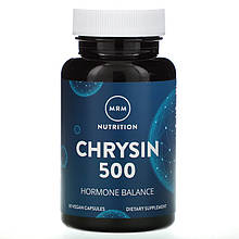 Хризин MRM, Nutrition "Chrysin 500" для гормонального балансу, 500 мг (30 капсул)