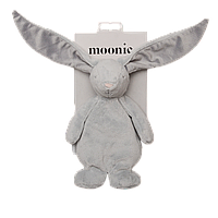 MOONIE - Зайчик із шарудінням (сенсорний), колір Silver