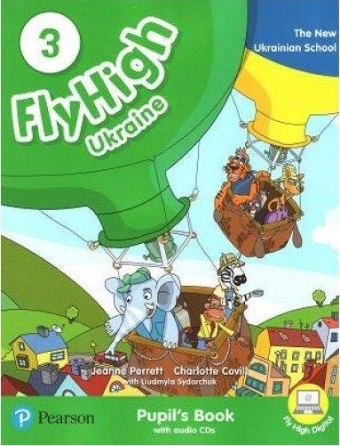 Підручник Fly High 3 PB with CD /Ukraine edition/