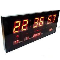 Электронные настенные часы-календарь VST 26×15×2,5 см