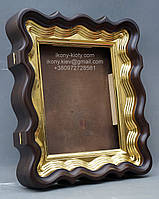 Золочення сухозлітним золотом дерев'яних рам., фото 2