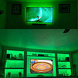Стрічка зелена 14,4 W/м 60LED/м IP20 світлодіодна МТК-300G5050-12 №1, фото 4