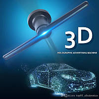 Голографический 3D проектор вентилятор AD светодиодный с Wi-Fi