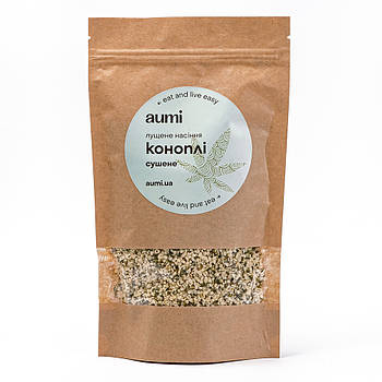 Насіння конопель очищене, 100г, Україна