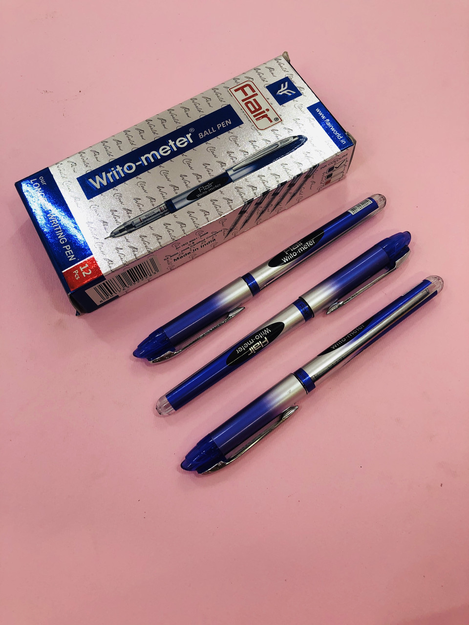 Шариковая ручка Flair 10 км синяя: продажа, цена в Днепре. Канцелярские ...