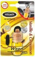 Ароматизатор в машину Aroma Car Wood Vanilla&Chinamon
