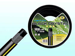 Шланг для поливання Aquapulse Black Crystal 1" бухта 50 м