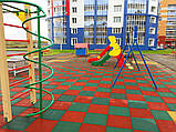 Гумове спортивне (підлогове) покриття для дитячих майданчиків, спортзал 40мм OSPORT (П40), фото 7