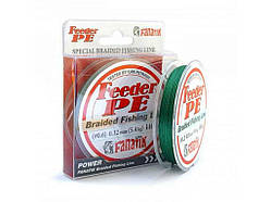 Шнур Feeder PE X4 0.6/0.12mm. 5,4kg. 140m. cоl.GREEN ТМ FANATIK