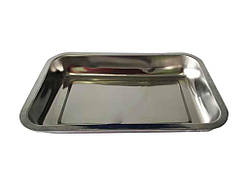 Деко (деко) з нержавіючої сталі Vitol 21*31*4 см (VT619672)