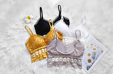 Топік із мереживом В-С чашка, фото 2