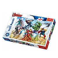 Пазл "Мстители. Готовые спасти мир", 160 элементов Trefl Disney Marvel The Avengers (5900511153682)
