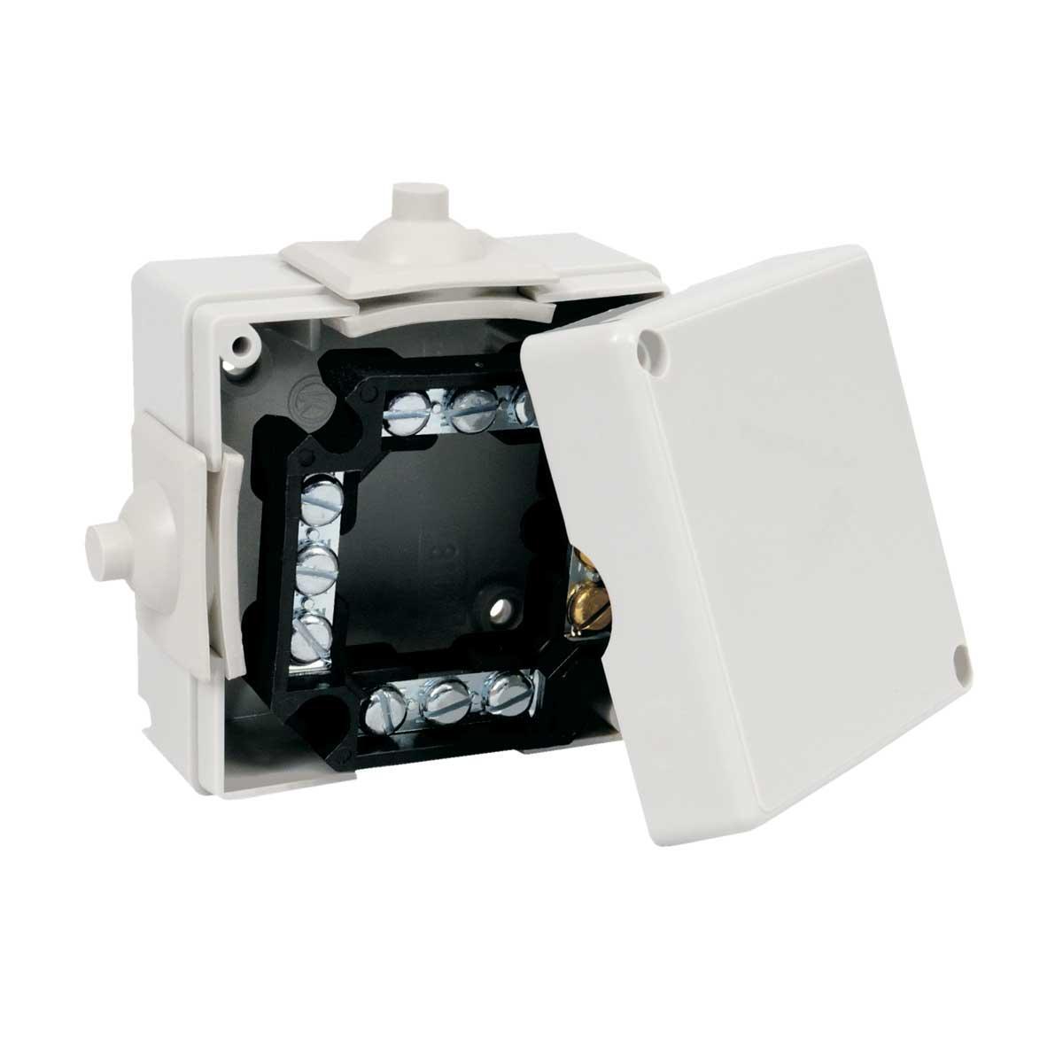 Розподільна коробка Копос 8107_KA 72х72х42мм, IP55, вогнестійка, накладна