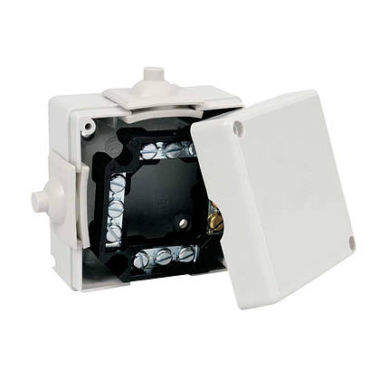 Розподільна коробка Копос 8107_KA 72х72х42мм, IP55, вогнестійка, накладна, фото 1