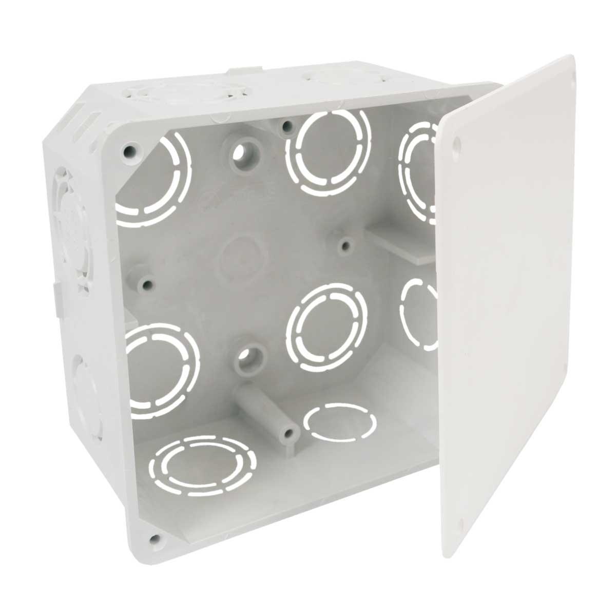 Розподільча коробка KO 100_KA 107х107х50мм IP20, біла, для кабелів