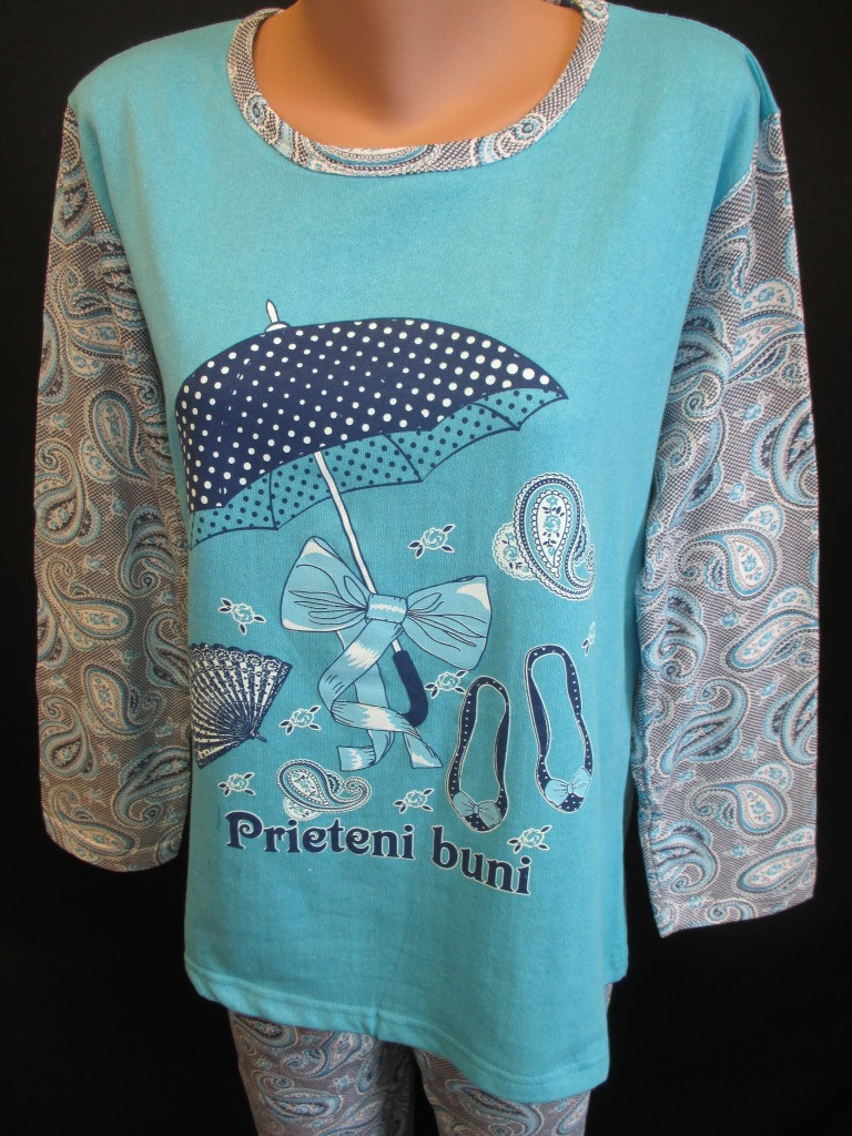 Яскраві гарні піжами з трикотажної тканини., фото 1