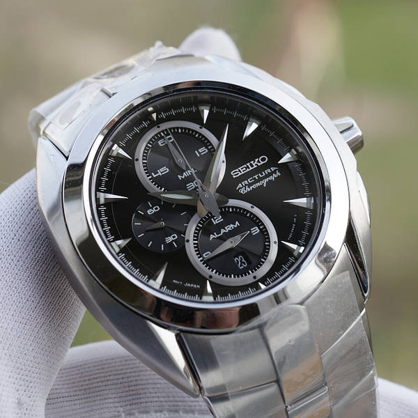 Seiko SNAC17P1 Arctura Chronoraph Alarm Sapphire