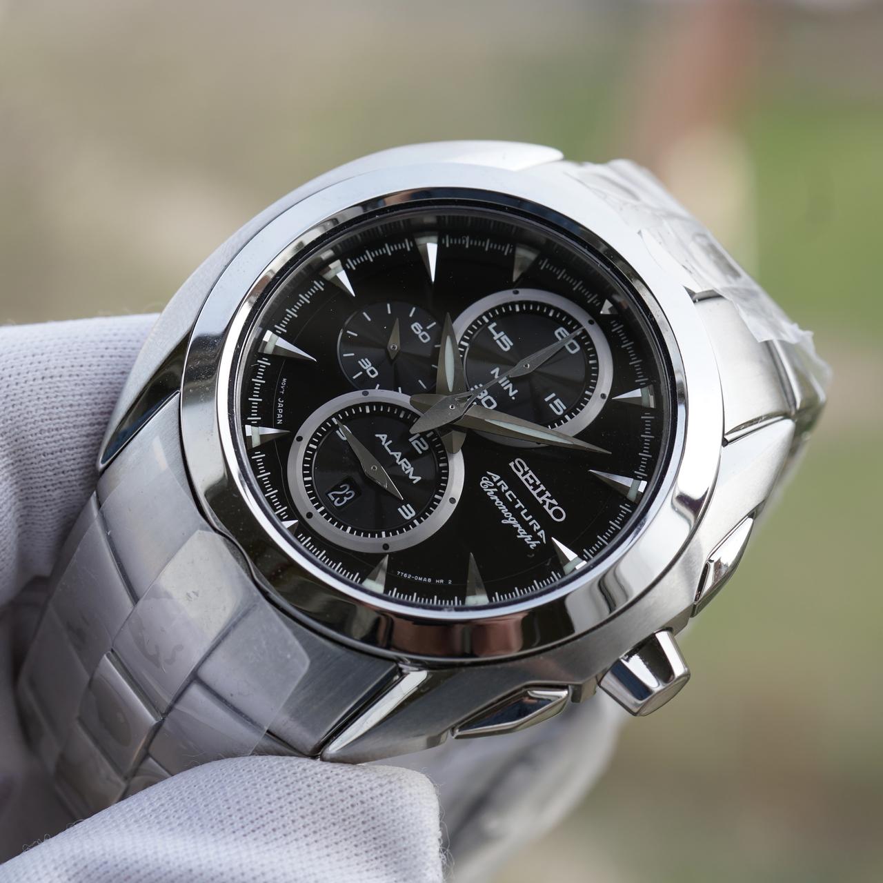 Seiko SNAC17P1 Arctura Chronoraph Alarm Sapphire