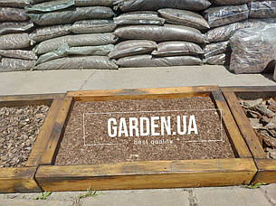 Кора соснова GARDEN, 40л, Фр.1 (0,2-1см) ОПТ. Присутні волога та пліснява. Тільки самовивіз., фото 3