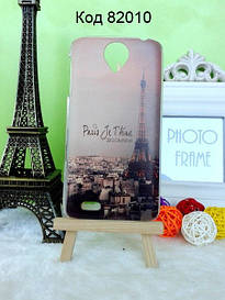 Чохол для lenovo s820 панель накладка з малюнком Париж