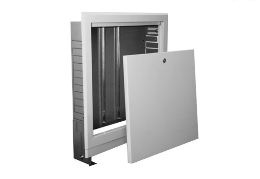 Колекторний шафа врізна 570х580х110 (на 3-4 виходу)