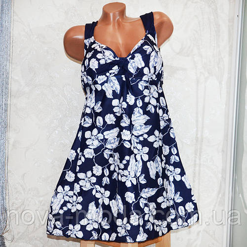 Купить Большой купальник 68 размер (11XL). Синий купальник танкини ...