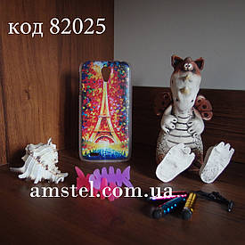 Чохол для lenovo s820 панель накладка з малюнком картина вежа