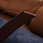 Ремінь чоловічий шкіряний Betlewski® 2,9 х 0,4 (LIC30-1) -коричневий, фото 6